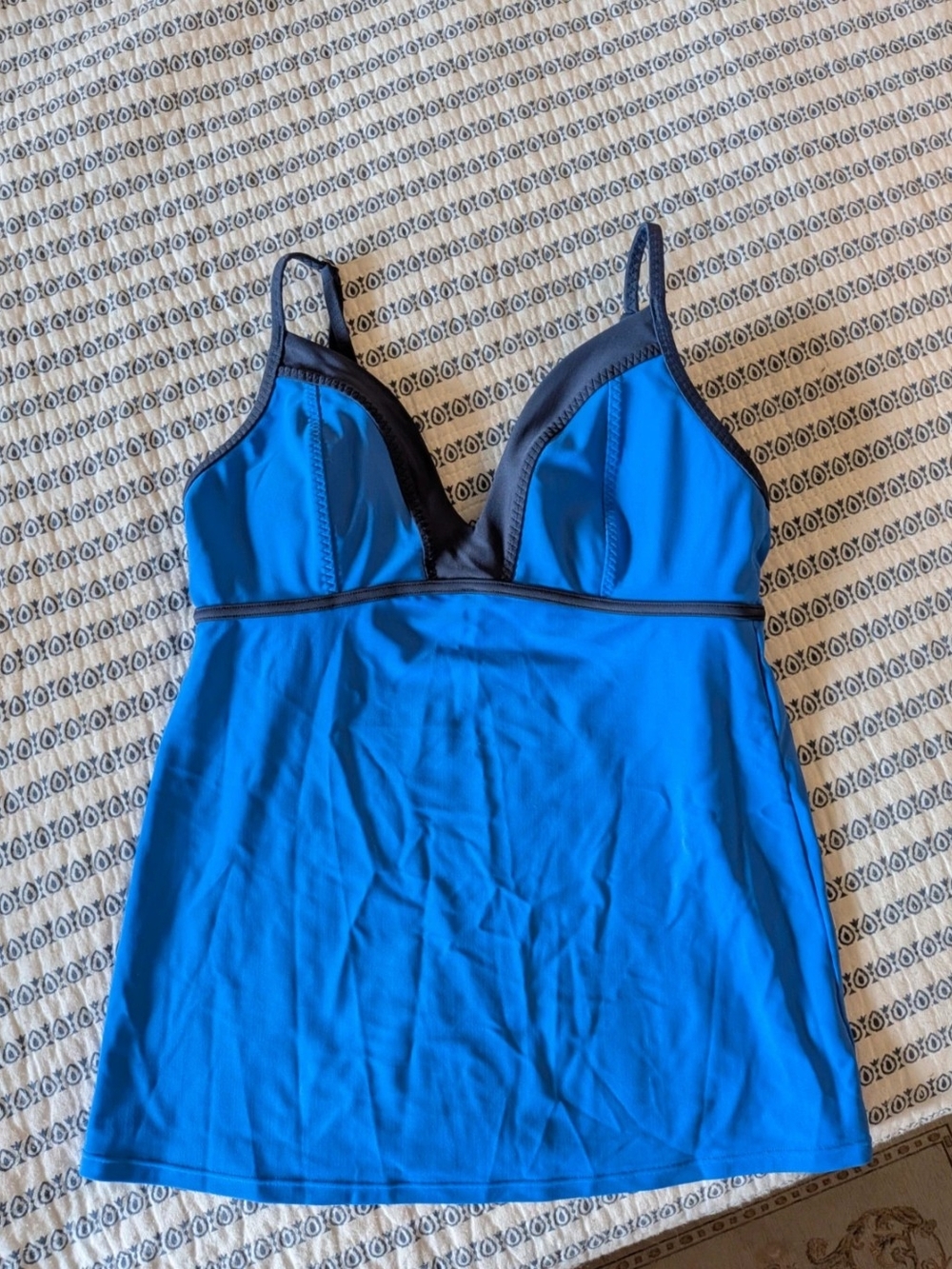 Athleta Royal Blue Tankini Top, MT
